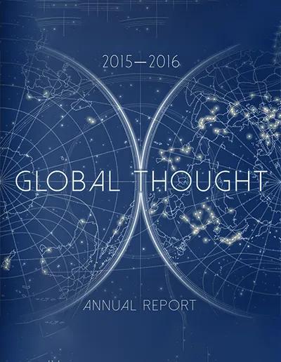Global Thought, Columbia University, AnnualReport, 2015-2016