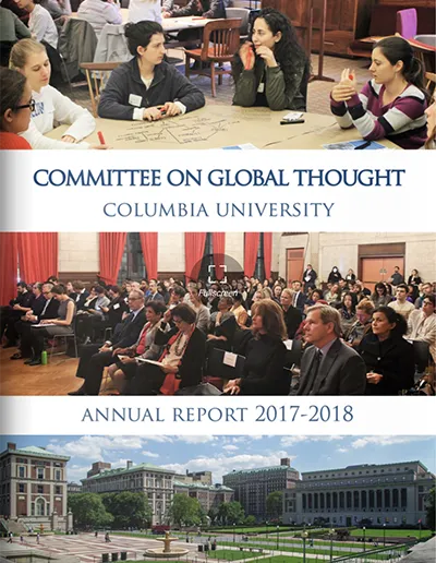 Global Thought, Columbia University, AnnualReport, 2017-2018