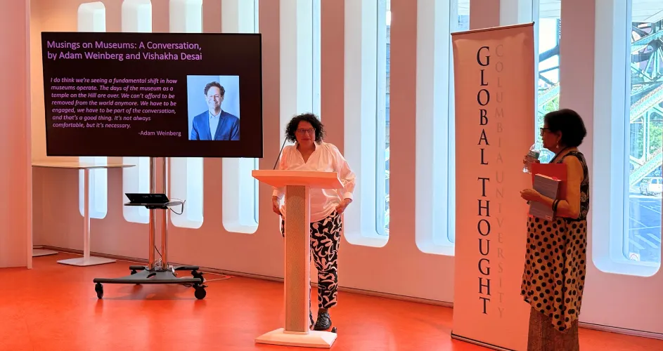 Book contributor presents on the Politics of Visual arts.