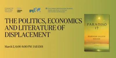 Paradiso 17: The Politics, Economics and Literature of Displacement